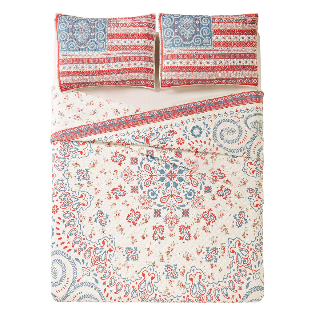 Boho Americana Quilt Set