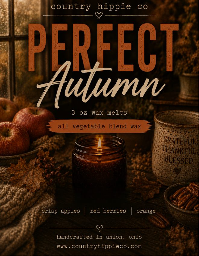Perfect Autumn Vegetable Wax Melts