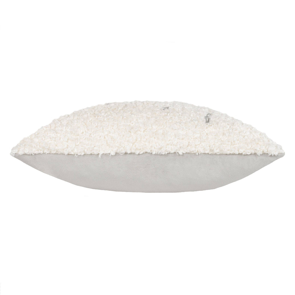 Snow Angels Boucle Cushion
