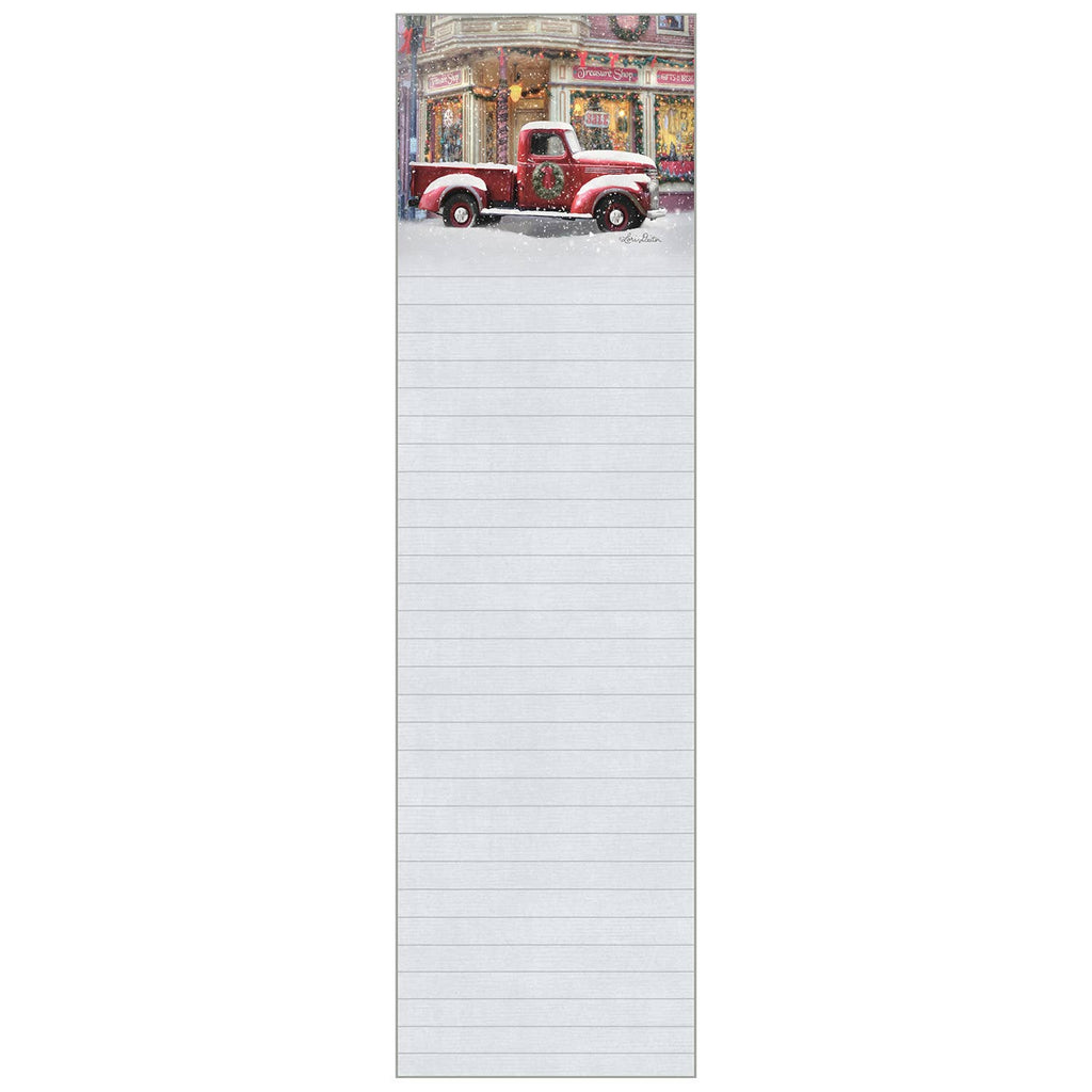 Christmas Truck List Pad