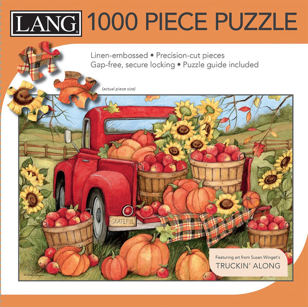 LANG Harvest Truck 1000 Piece Jigsaw