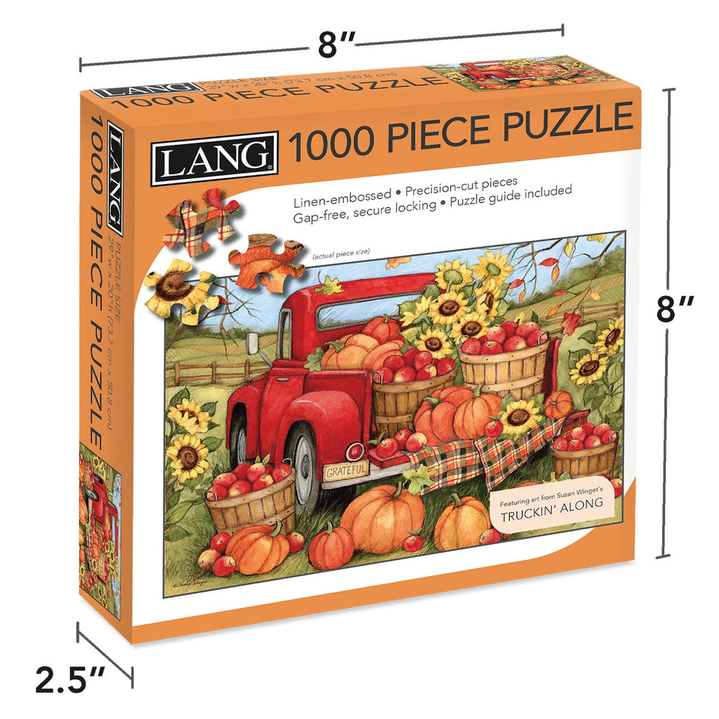 LANG Harvest Truck 1000 Piece Jigsaw