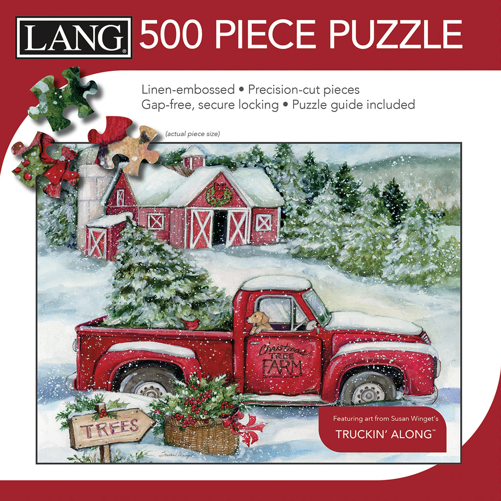 LANG Santa's Truck Jigsaw Puzzle