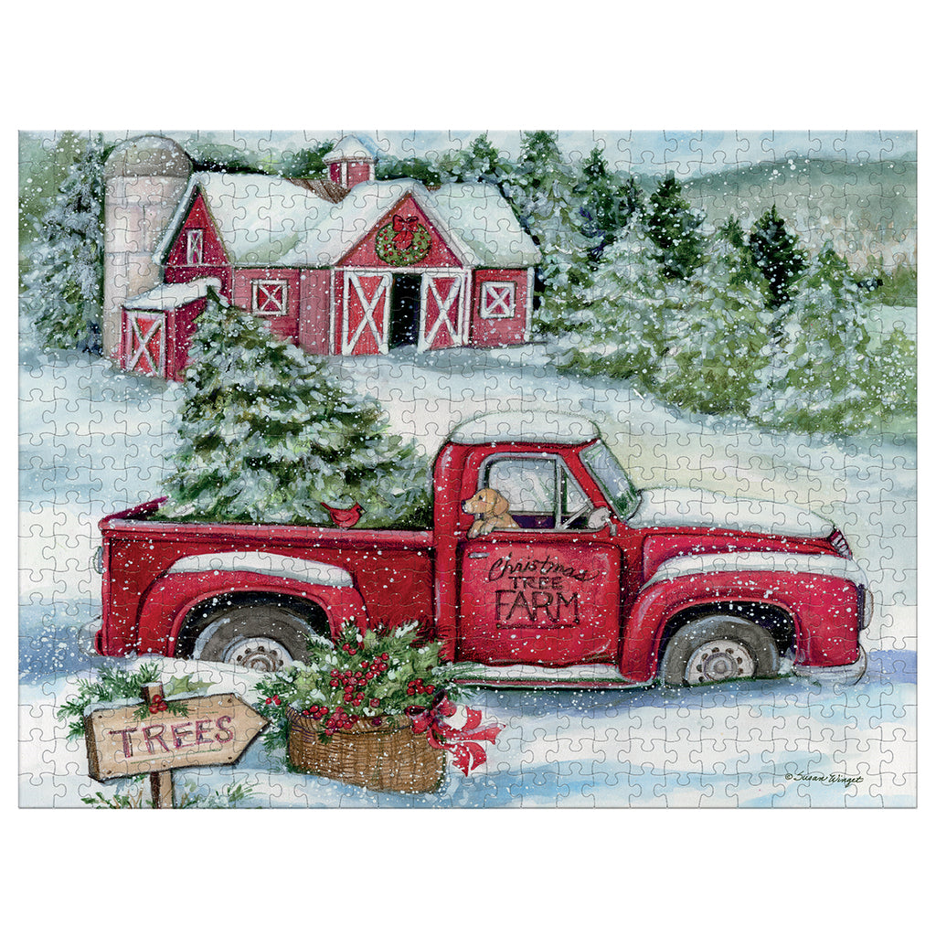 LANG Santa's Truck Jigsaw Puzzle