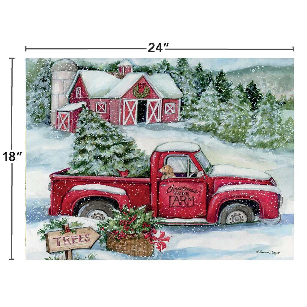 LANG Santa's Truck Jigsaw Puzzle