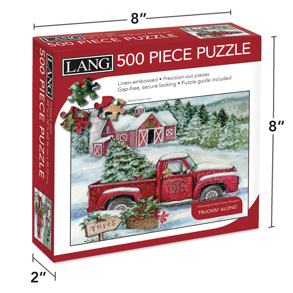 LANG Santa's Truck Jigsaw Puzzle