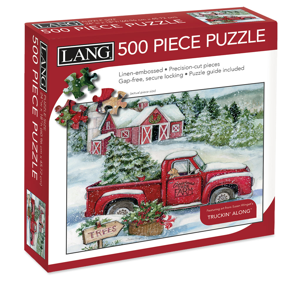 LANG Santa's Truck Jigsaw Puzzle