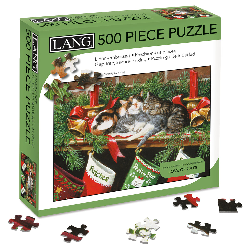Lang Waiting for Santa 500 Piece Jigsaw Puzzle