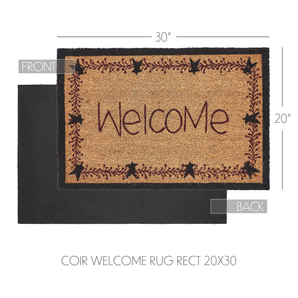 Pip Vinestar Welcome Coir Doormat