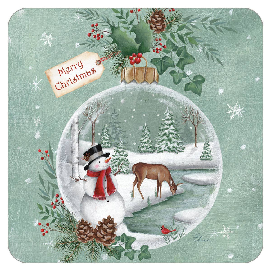 Snowglobe Coaster
