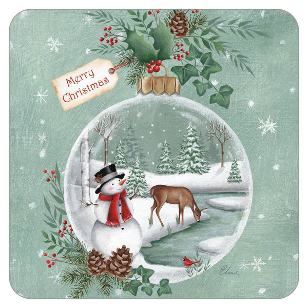 Snowglobe Coaster