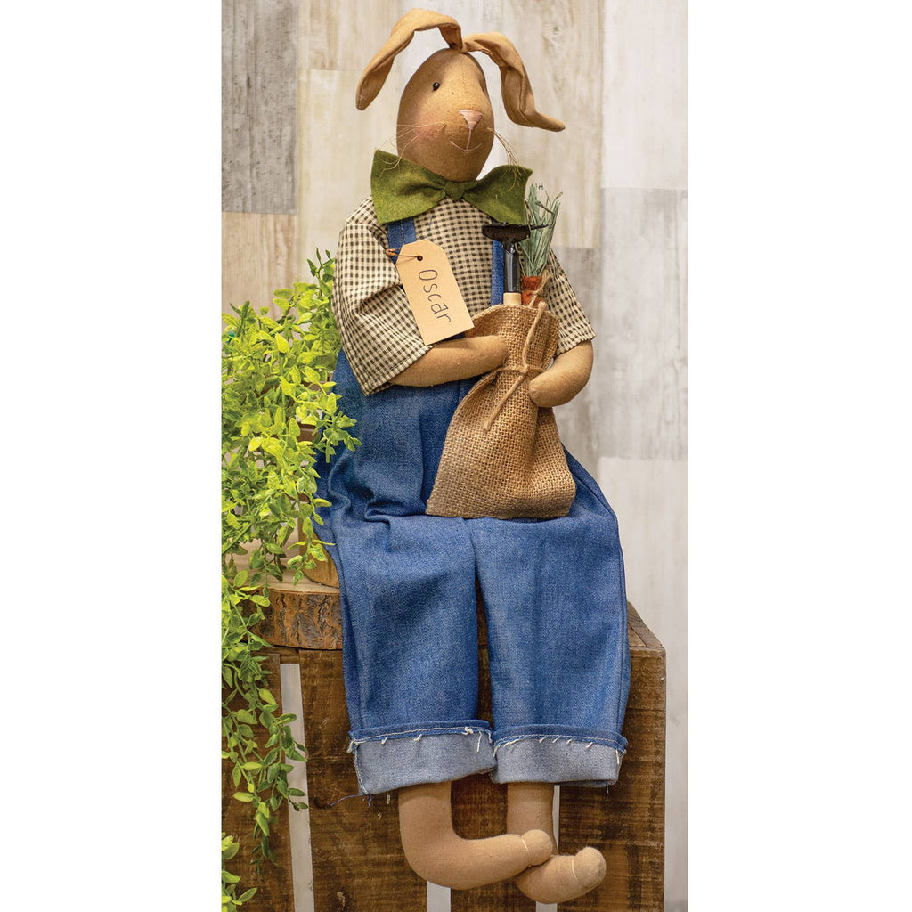 Farmer Oscar Large Bunny