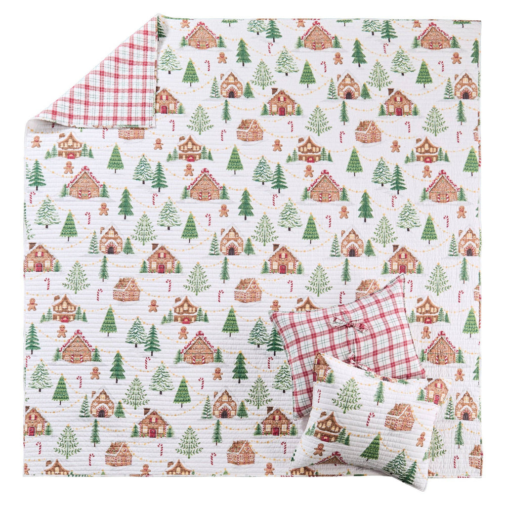 Gingerbread Village Quilt
