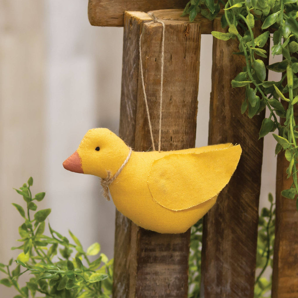 Stuffed Primitive Chick Ornament