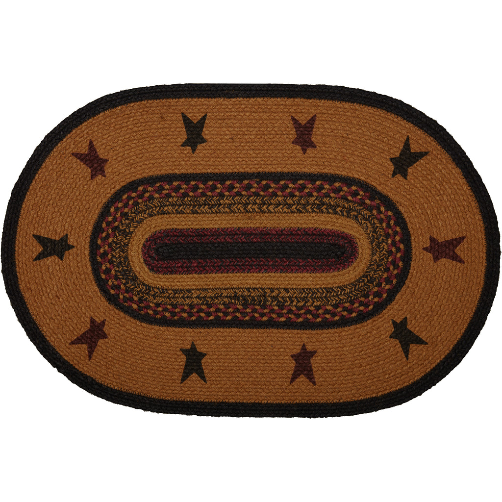 Heritage Farms Star Oval Rug