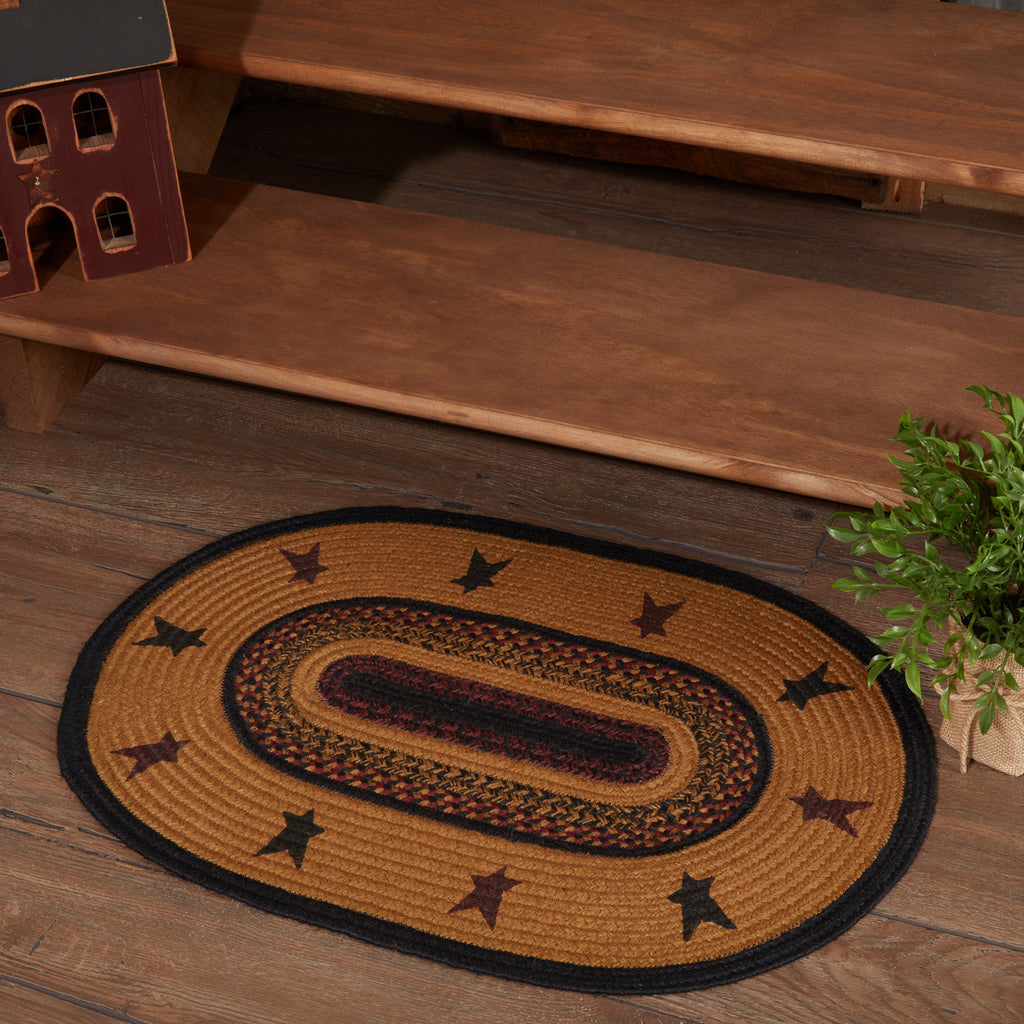 Heritage Farms Star Oval Rug