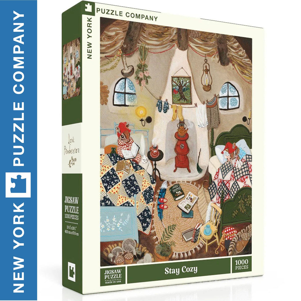 Stay Cozy 1000 Piece Jigsaw Puzzle by Loré Pemberton