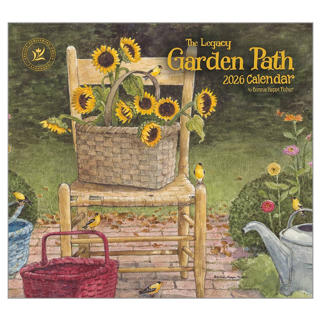 The Legacy Garden Path 2026 Wall Calendar | Legacy & LANG Calendars UK ...