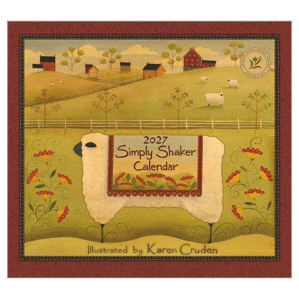Simply Shaker 2027 Wall Calendar