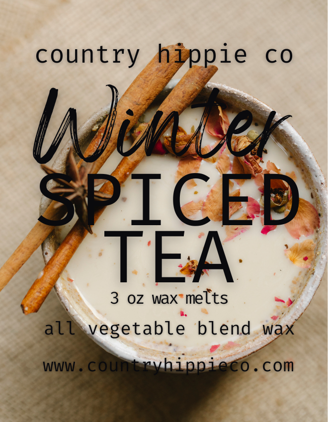 Winter Spiced Tea Vegetable Wax Melts