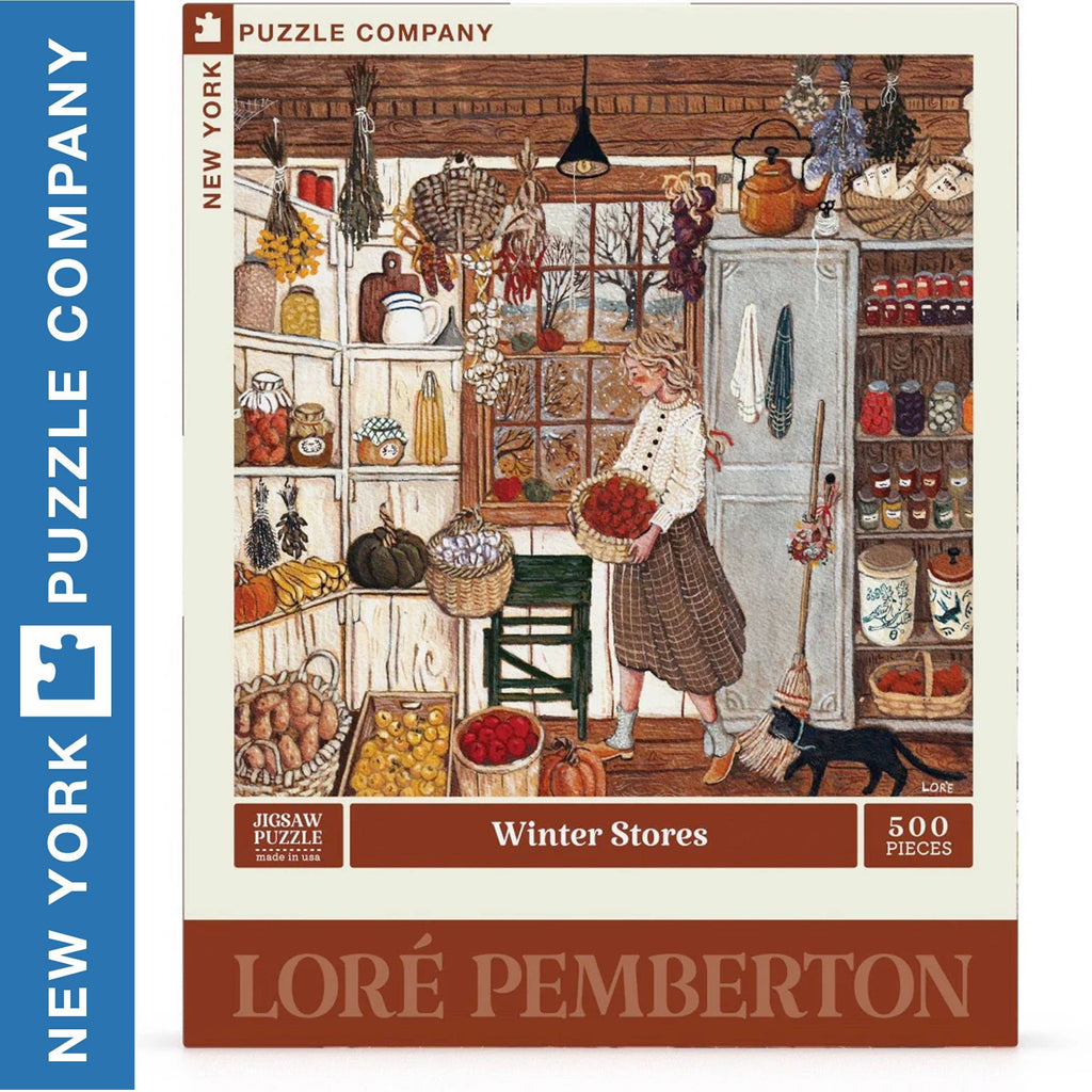 Lore Pemberton Winter Stores 500 Piece Jigsaw Puzzle