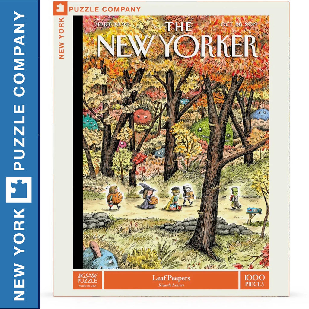 The New Yorker Leaf Peepers 1000 pc Jigsaw Puzzle