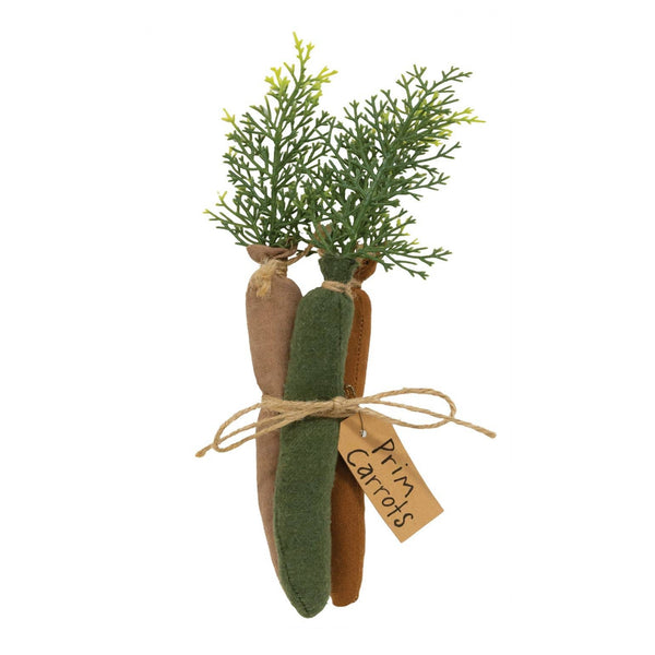 Set of 3 Primitive Carrots