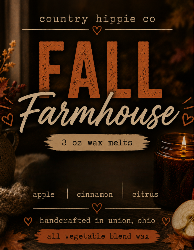 Fall Farmhouse Vegetable Wax Melts