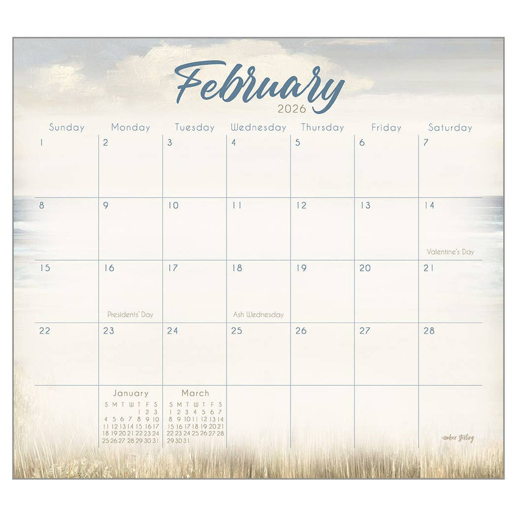 The Shore 2026 Wall Calendar