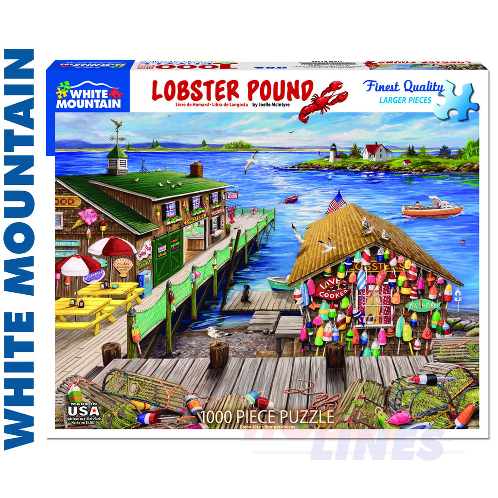 Lobster Pound 1000 Piece Jigsaw Puzzle