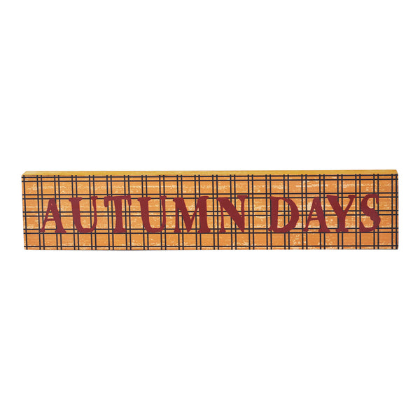 Autumn Days Sign