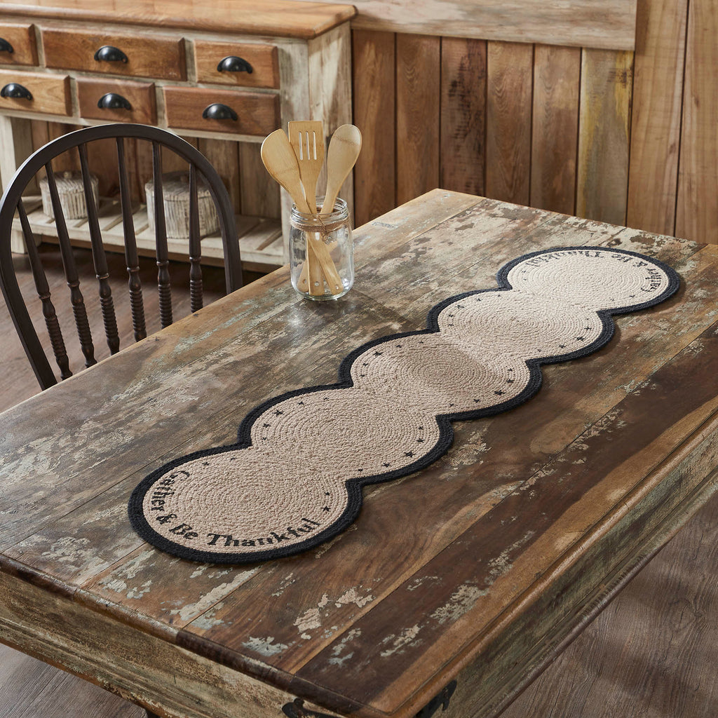 Gather & Be Thankful Table Runner