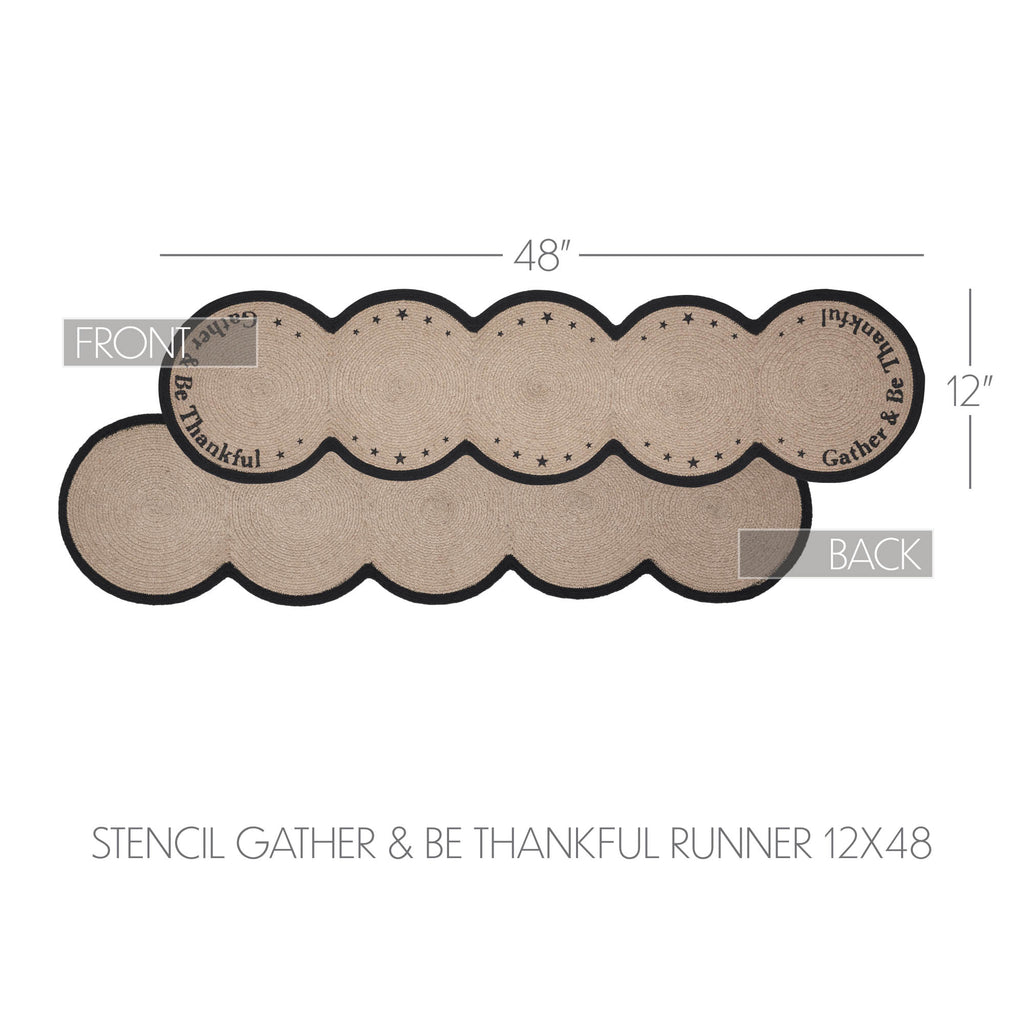 Gather & Be Thankful Table Runner