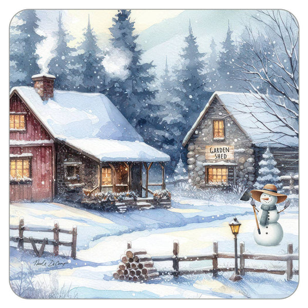 Winter Shed Coaster