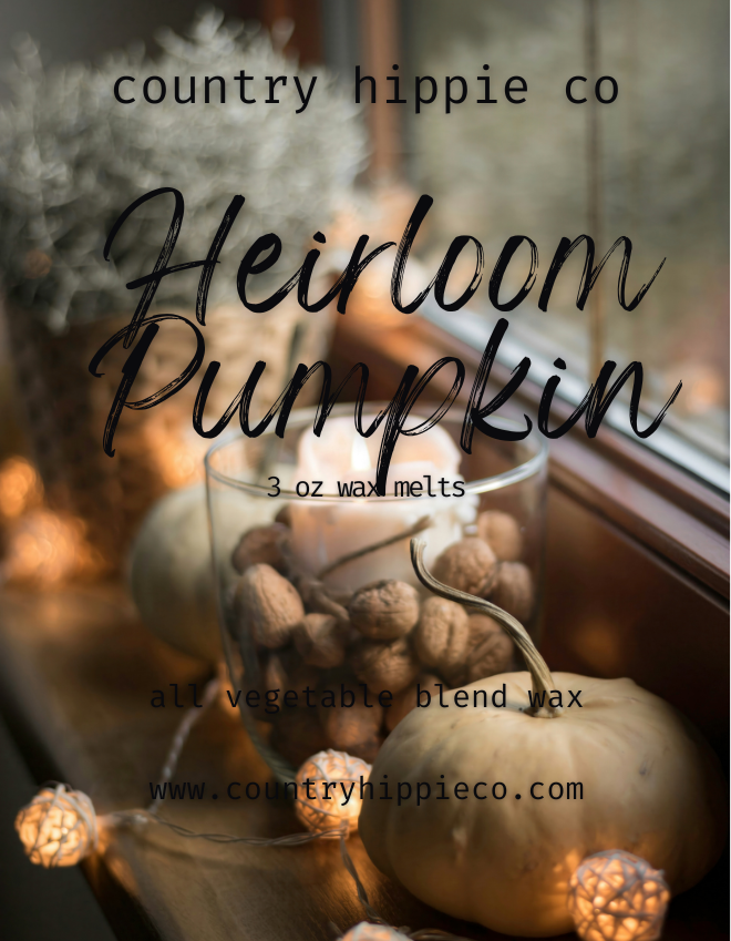 Heirloom Pumpkin Vegetable Wax Melts