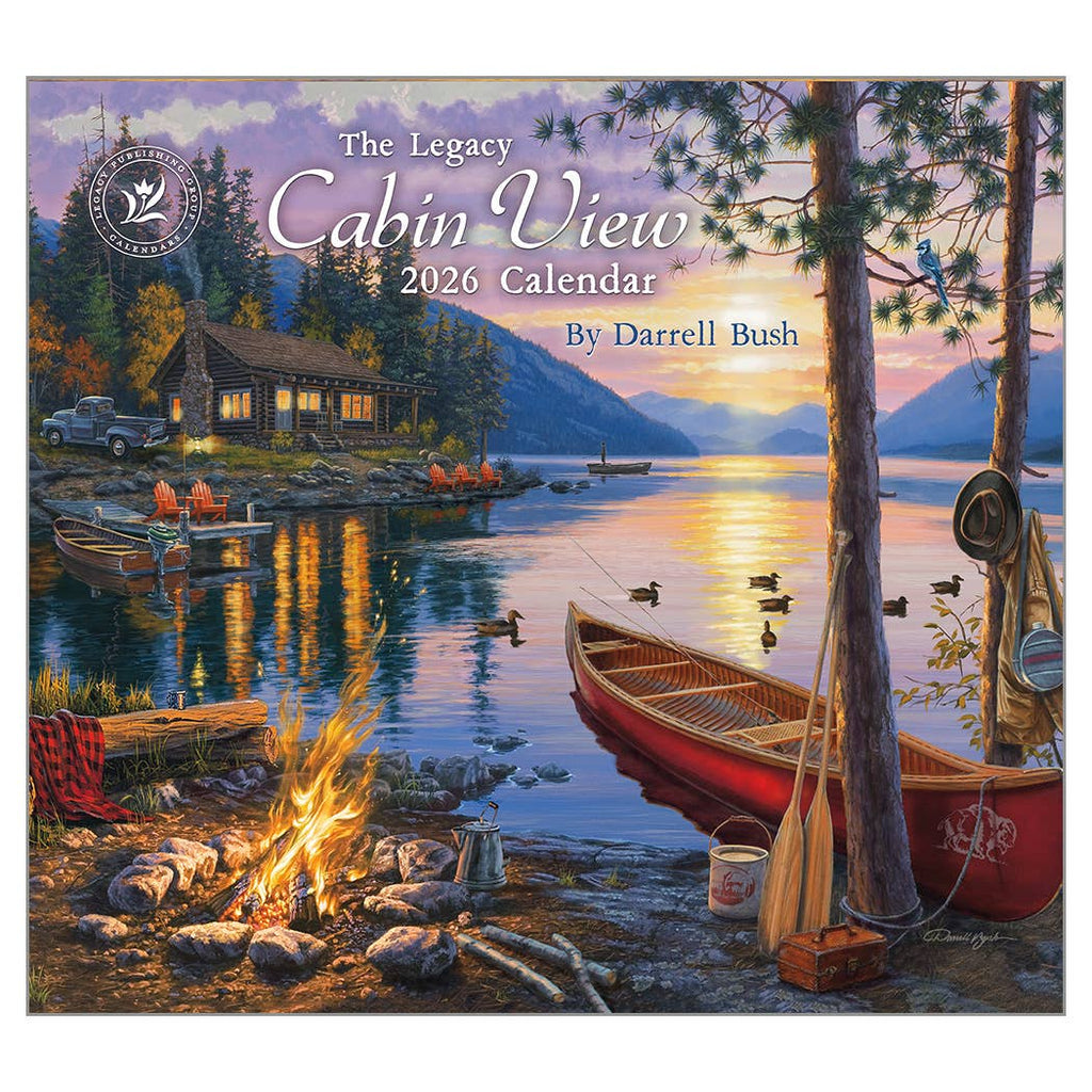 The Legacy Cabin View 2026 Wall Calendar