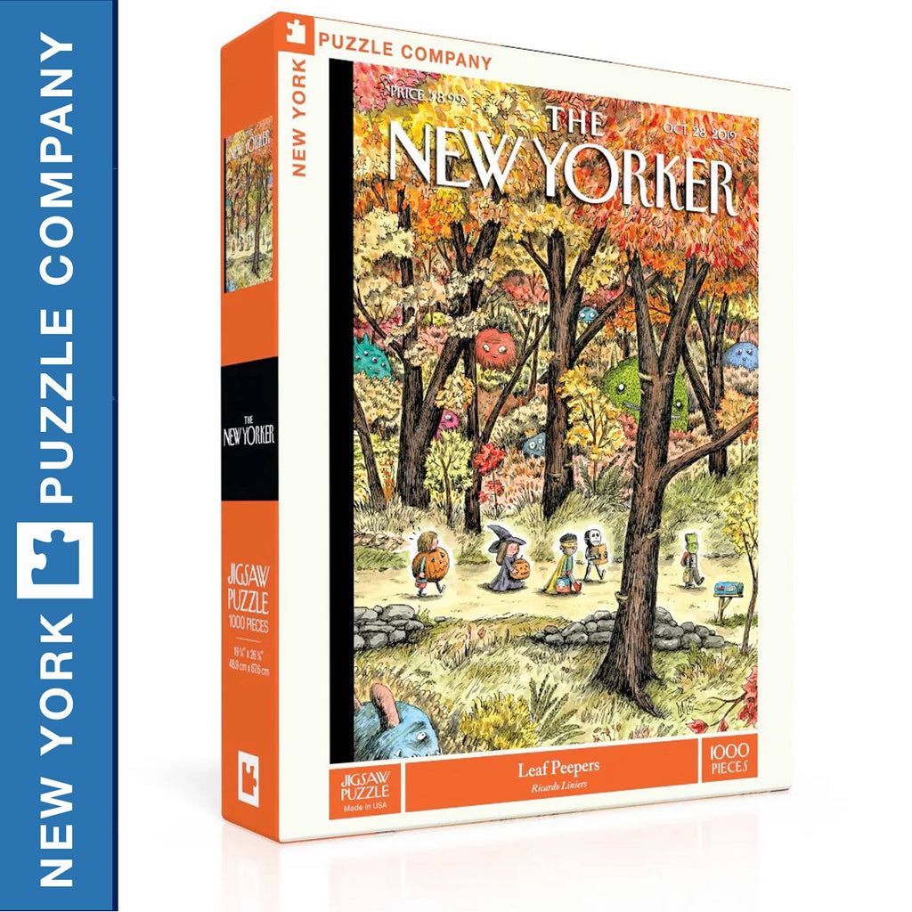 The New Yorker Leaf Peepers 1000 pc Jigsaw Puzzle