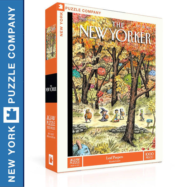 The New Yorker Leaf Peepers 1000 pc Jigsaw Puzzle