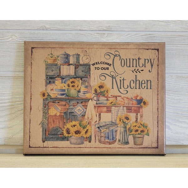 Country Kitchen Canvas