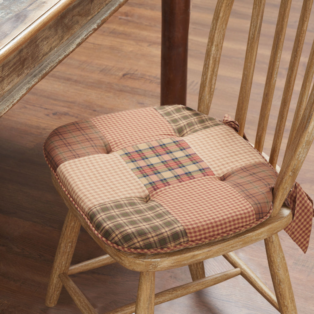 Crosswoods Patchwork Chair Pad