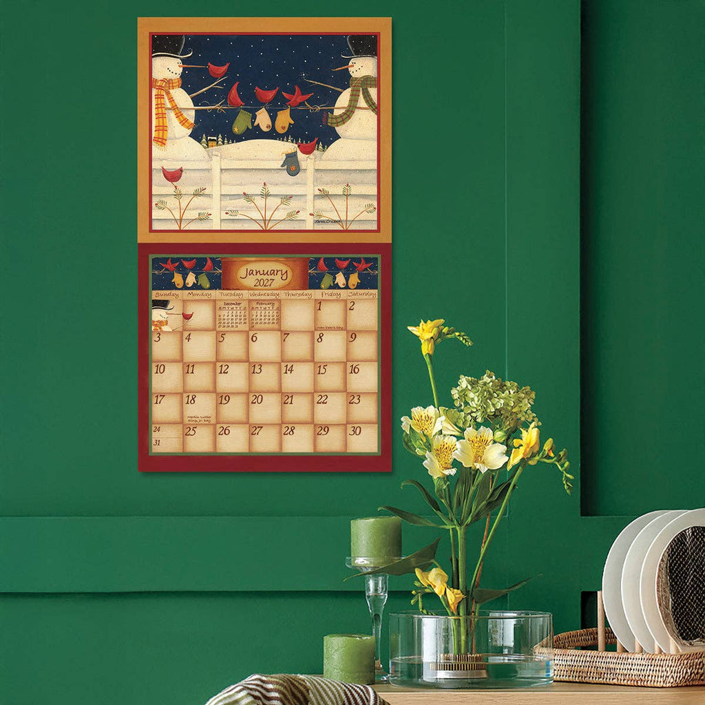 Simply Shaker 2027 Wall Calendar