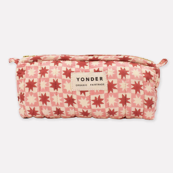 Jam Pinwheel Quilted Barrel Case