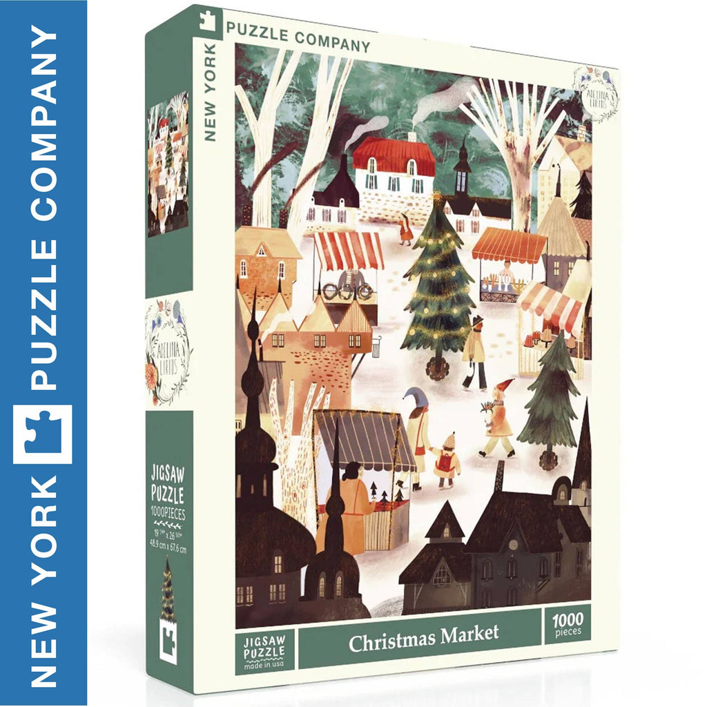 Christmas Market 1000pc Jigsaw