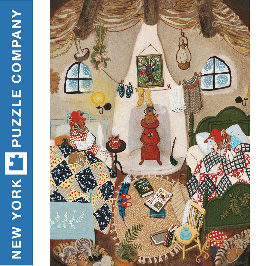 Stay Cozy 1000 Piece Jigsaw Puzzle by Loré Pemberton