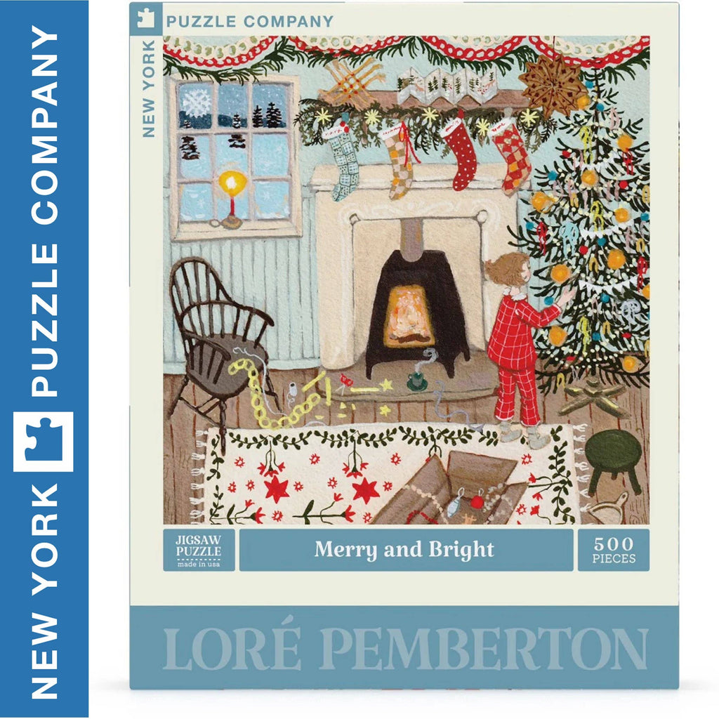 Merry and Bright 500 Piece Jigsaw Puzzle