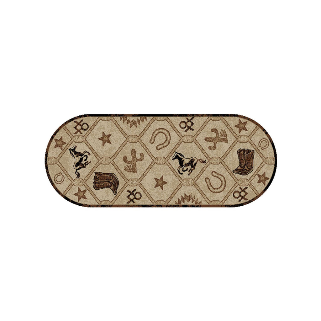 Sandy Fork Western Style Rug