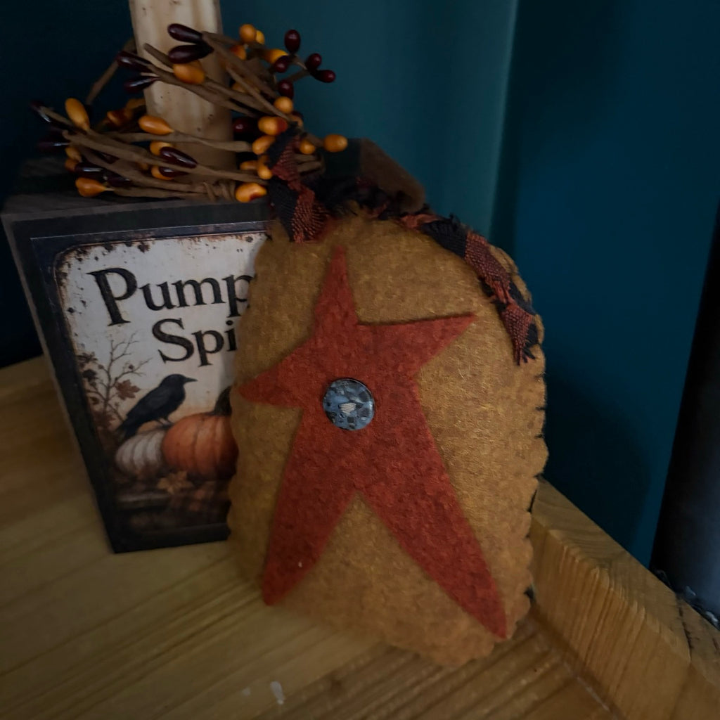 Primitive Pumpkin with Star