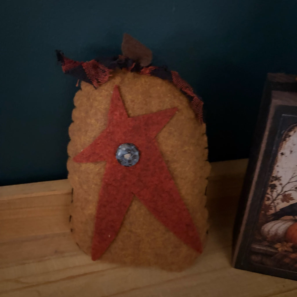 Primitive Pumpkin with Star