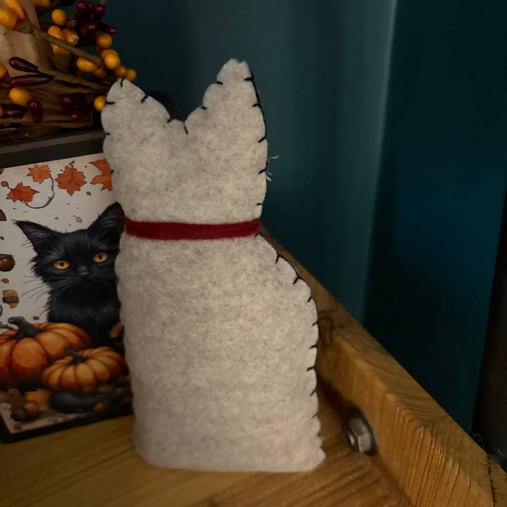 Tall Folk Art Cat