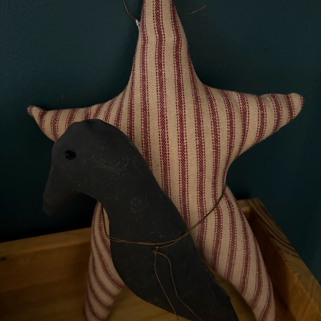 Primitive Crow with Star